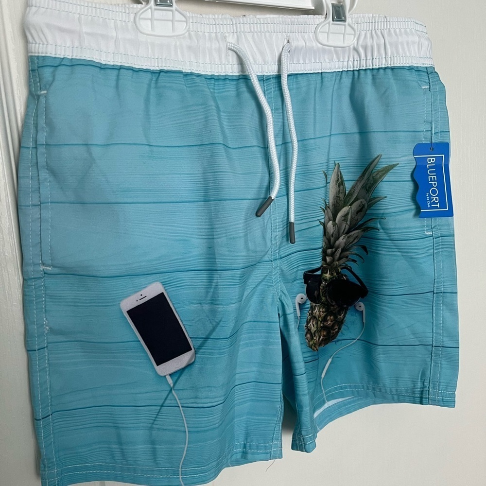 Blueport swim trunks, size kids XXL, New w/tags